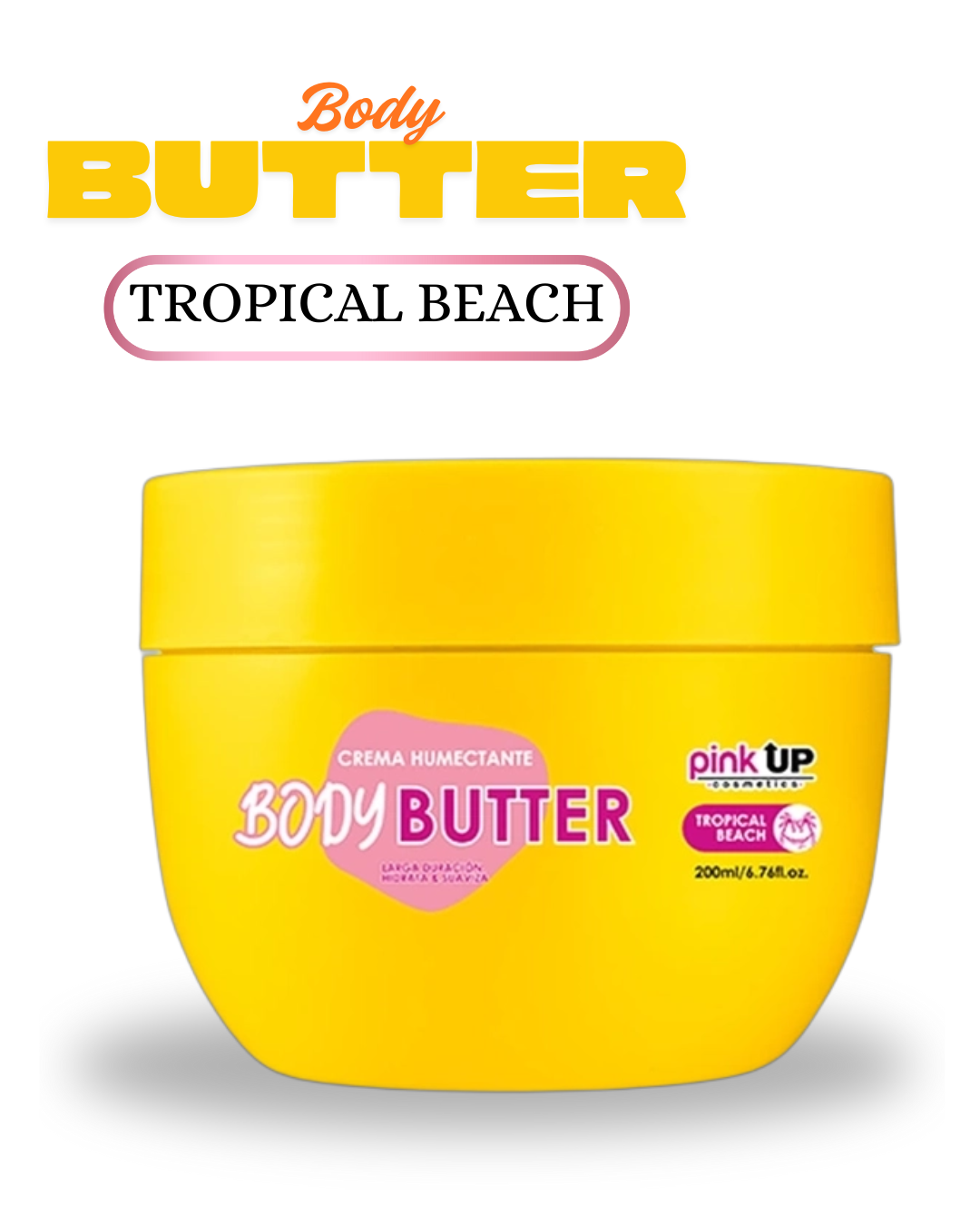 Body Butter 200ml - Pink Up