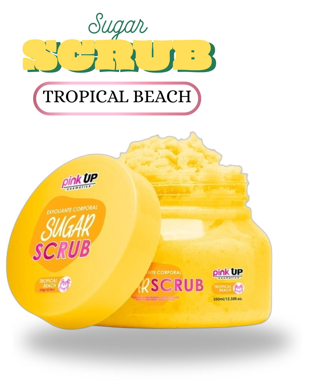 Sugar Scrub 350g - Pink Up Body Care