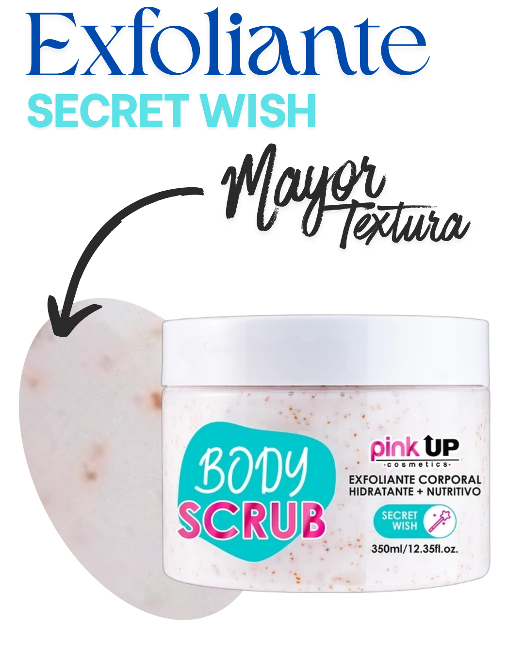 Body Scrub 350ml - Pink Up Body Care