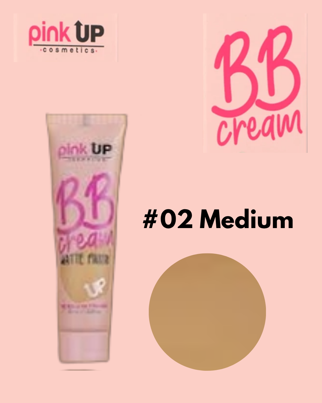 BB Cream Maquillaje Liquido 30ml - Pink up