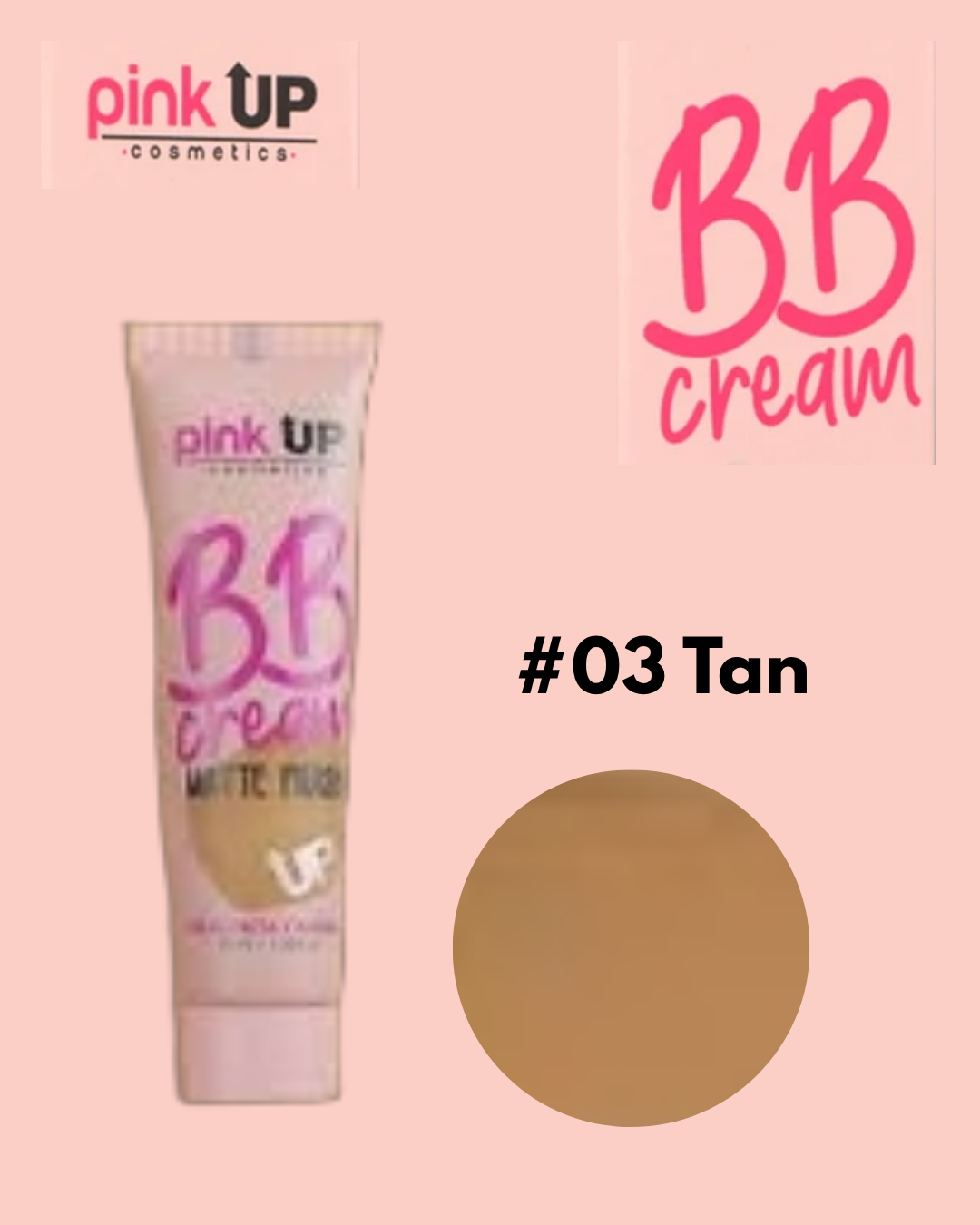 BB Cream Maquillaje Liquido 30ml - Pink up