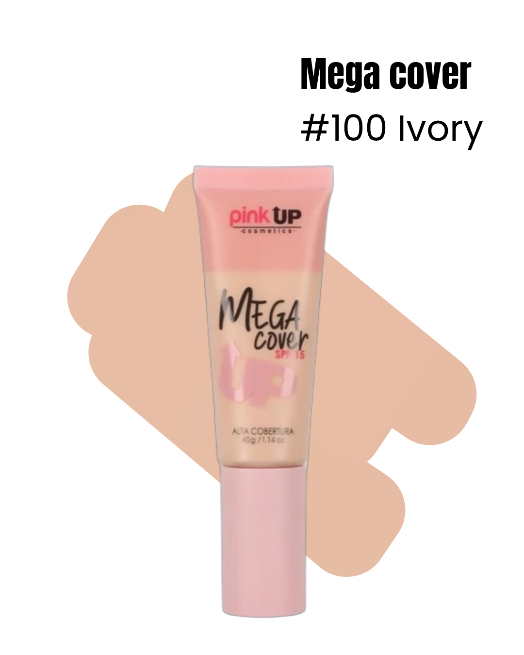 Maquillaje Mega Cover 40g - Pink Up