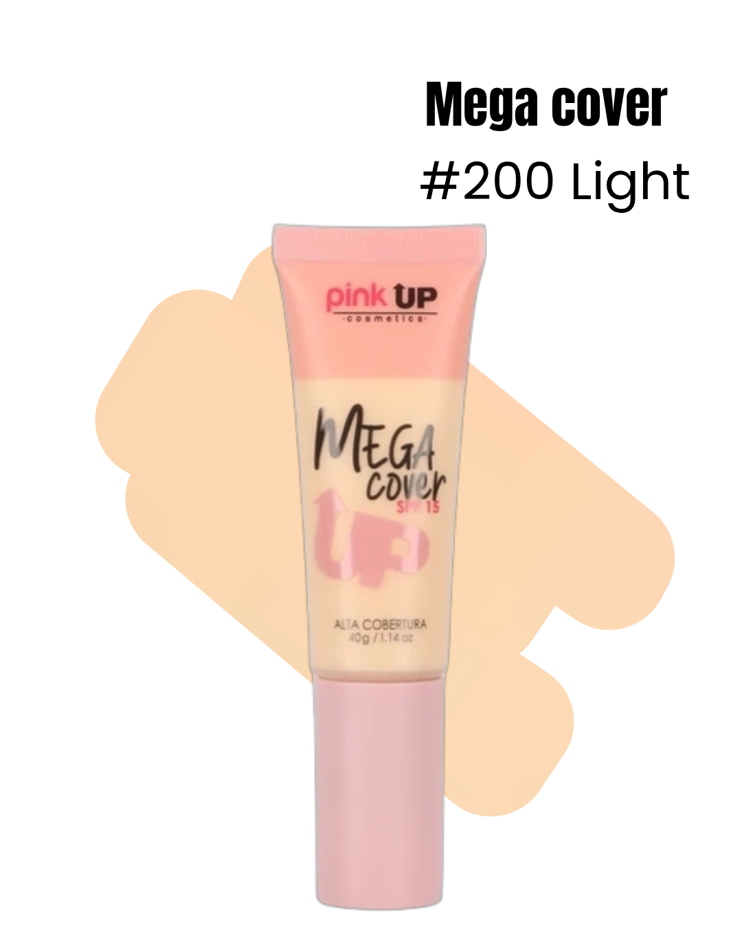Maquillaje Mega Cover 40g - Pink Up
