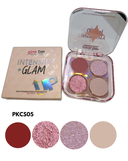 Intensity Glam sombras 4 tonos - PINK UP
