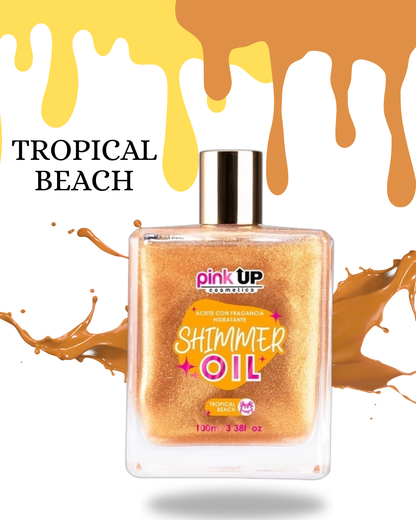 Shimmer Oil 100ml - Pink Up Body Care