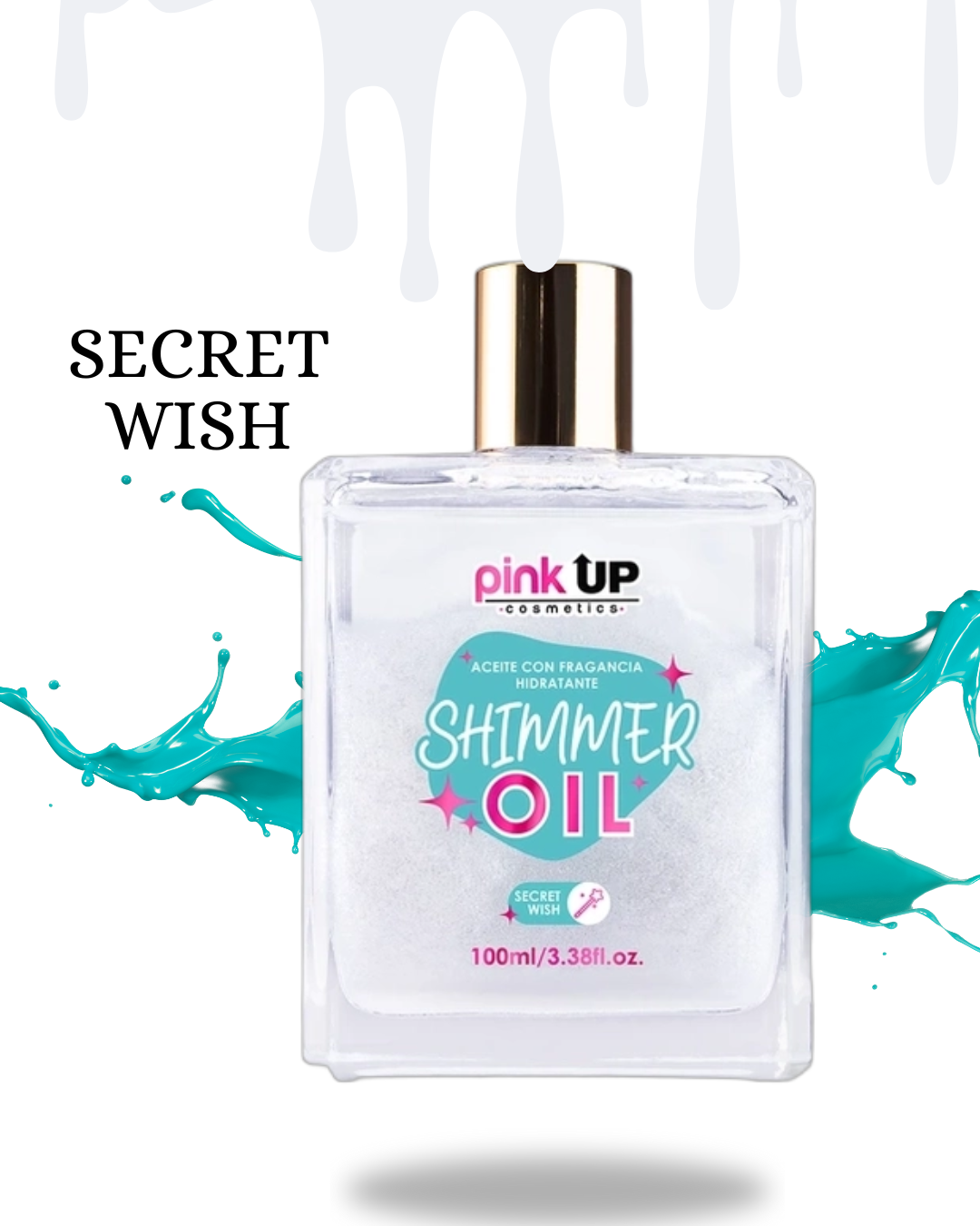 Shimmer Oil 100ml - Pink Up Body Care