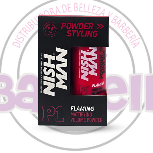 Cera en polvo texturizador 20g P1 Flaming - Nishman