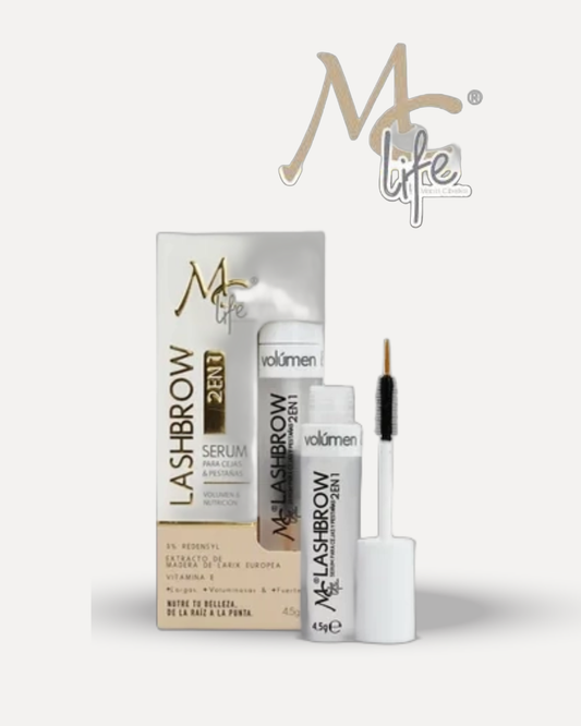 Serum p/pestañas y cejas 2 en 1 4.5g - Mc Life