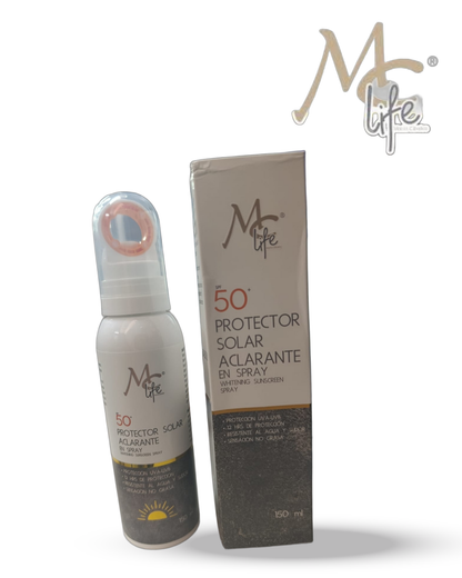 Protector Solar aclarante en spray 150 ml - Mc Life