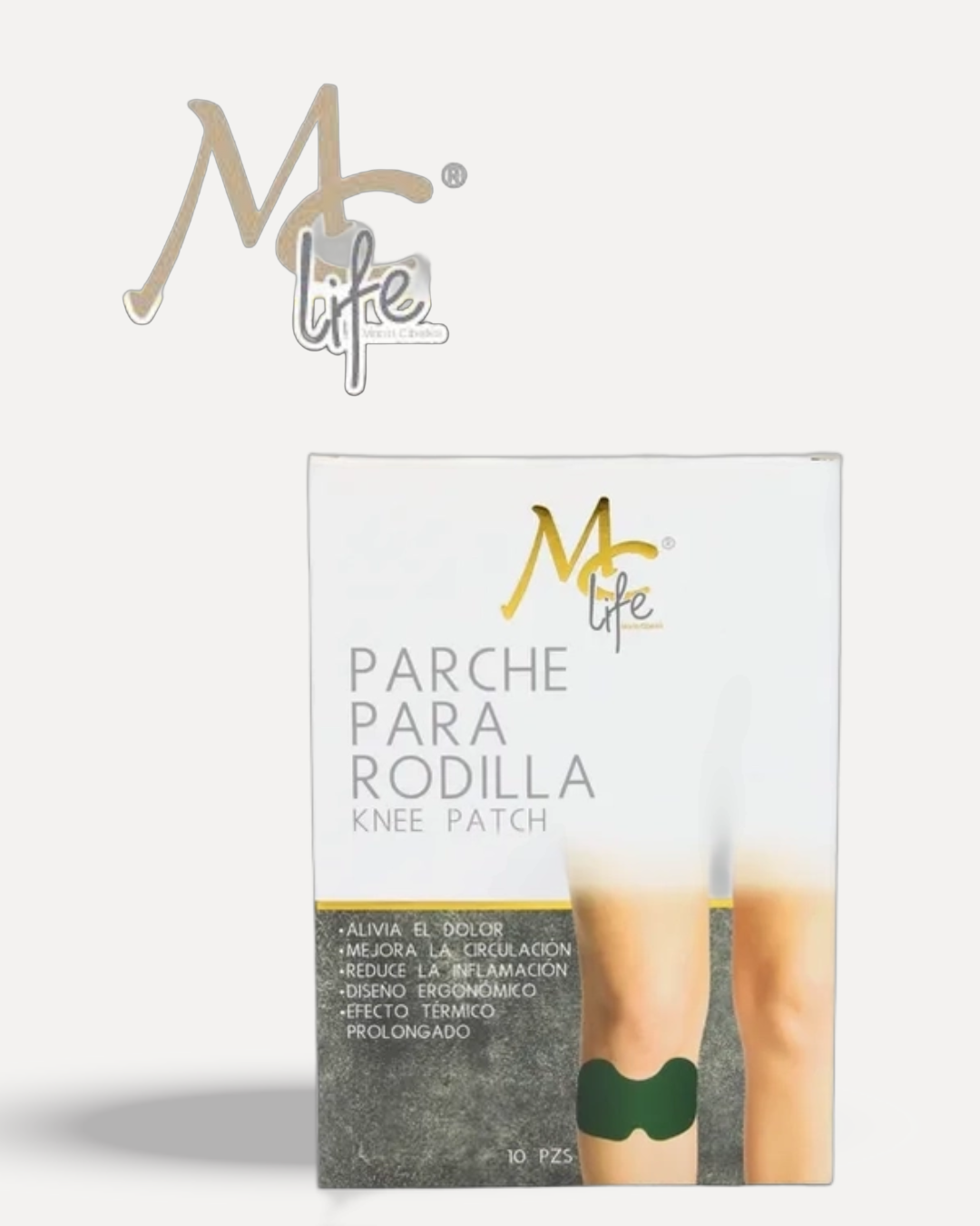 Parche para la rodilla 10pzs - Mc Life