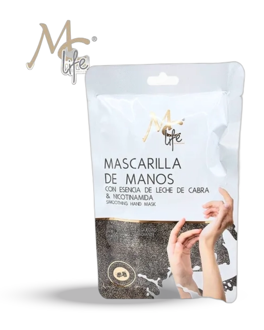 Mascarilla para manos de leche de cabra 35ml - Mc Life