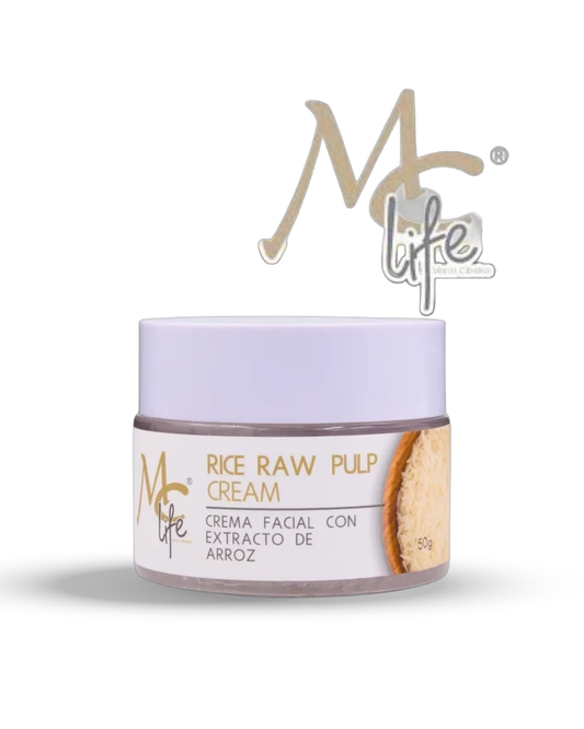 Crema Facial con extracto de arroz 50g - Mc Life