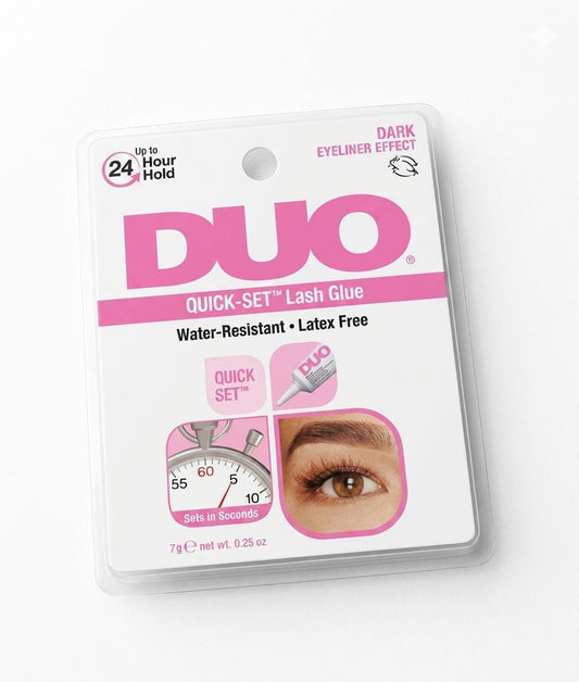 Quick set pegamento p/pestaña Dark 7g - DUO