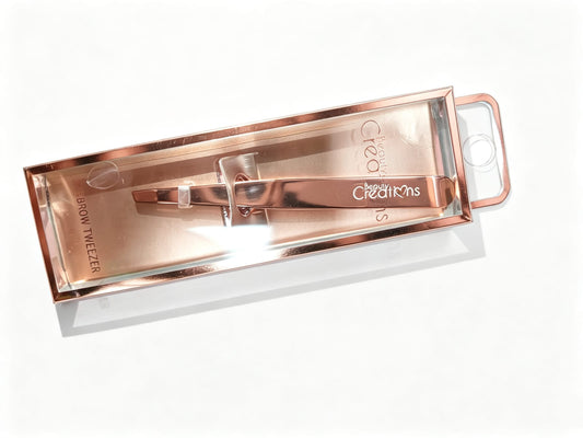 Pinza para Ceja Gold Rose - Beauty Creations