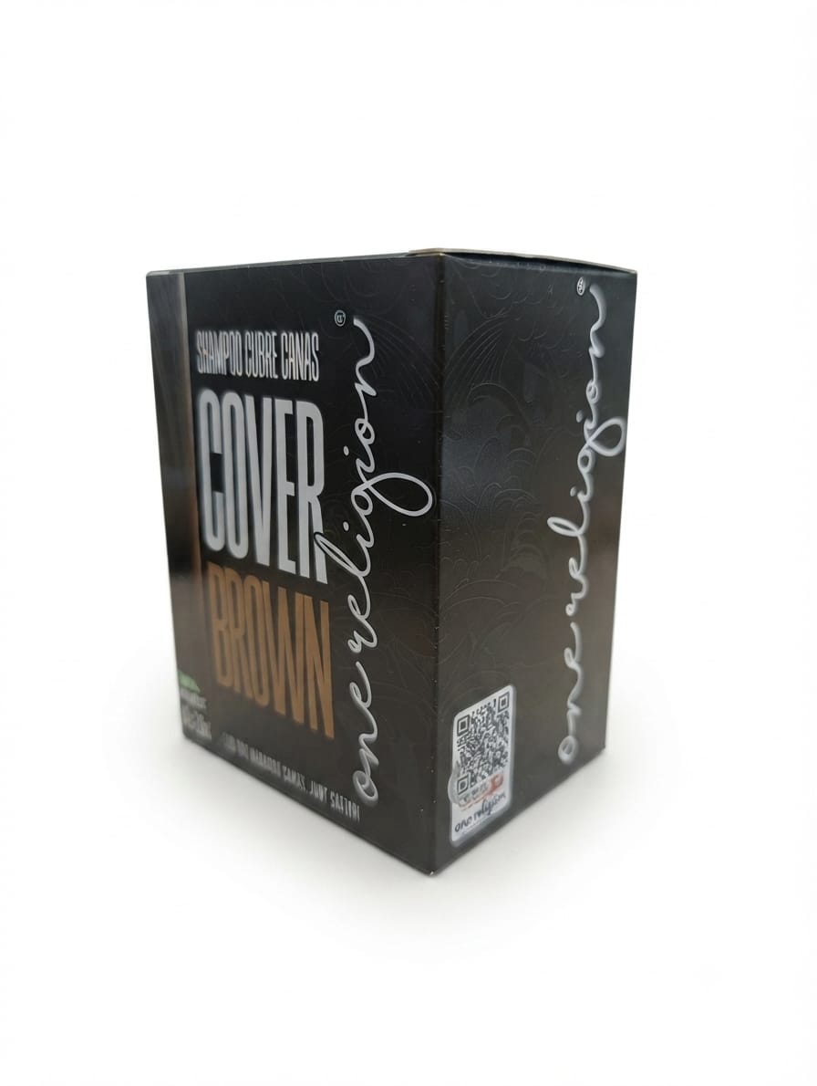 Shampoo BROWN caja c/10 paq. - One Religion