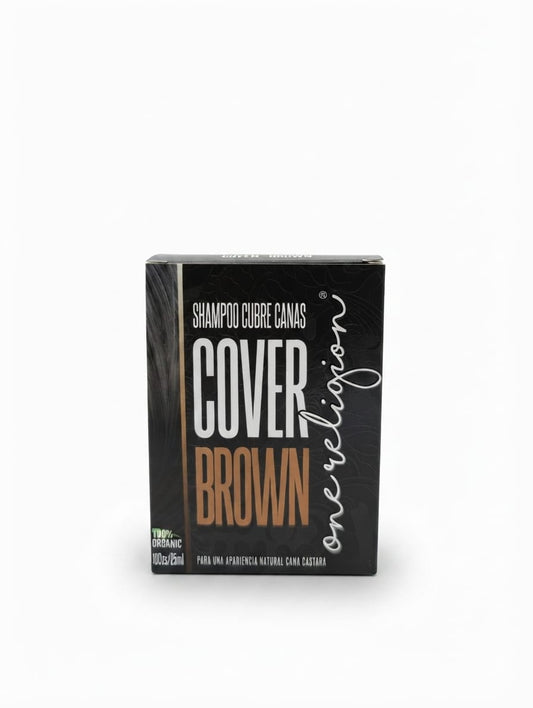 Shampoo BROWN caja c/10 paq. - One Religion