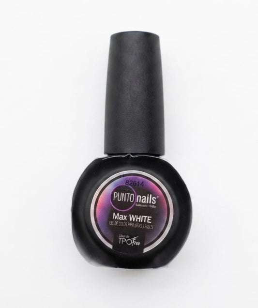 Max White Color Gel TPO free 30ml - Punto Nails