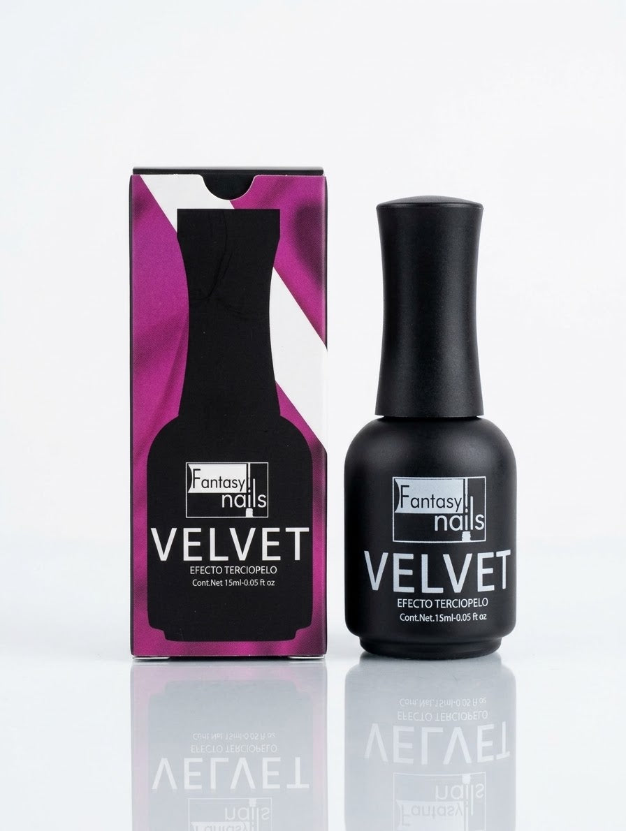 Velvet sellador efecto terciopelo 15ml - Fantasy Nails