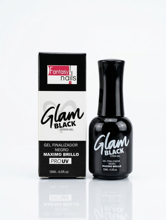 Glam Black 15ml - Fantasy Nails
