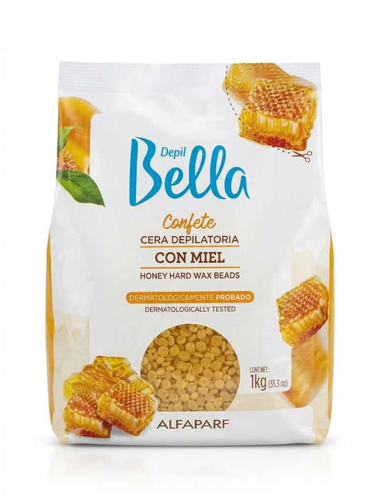 Cera depilatoria granulada con MIEL 1 kilo - Depil Bella Alfaparf