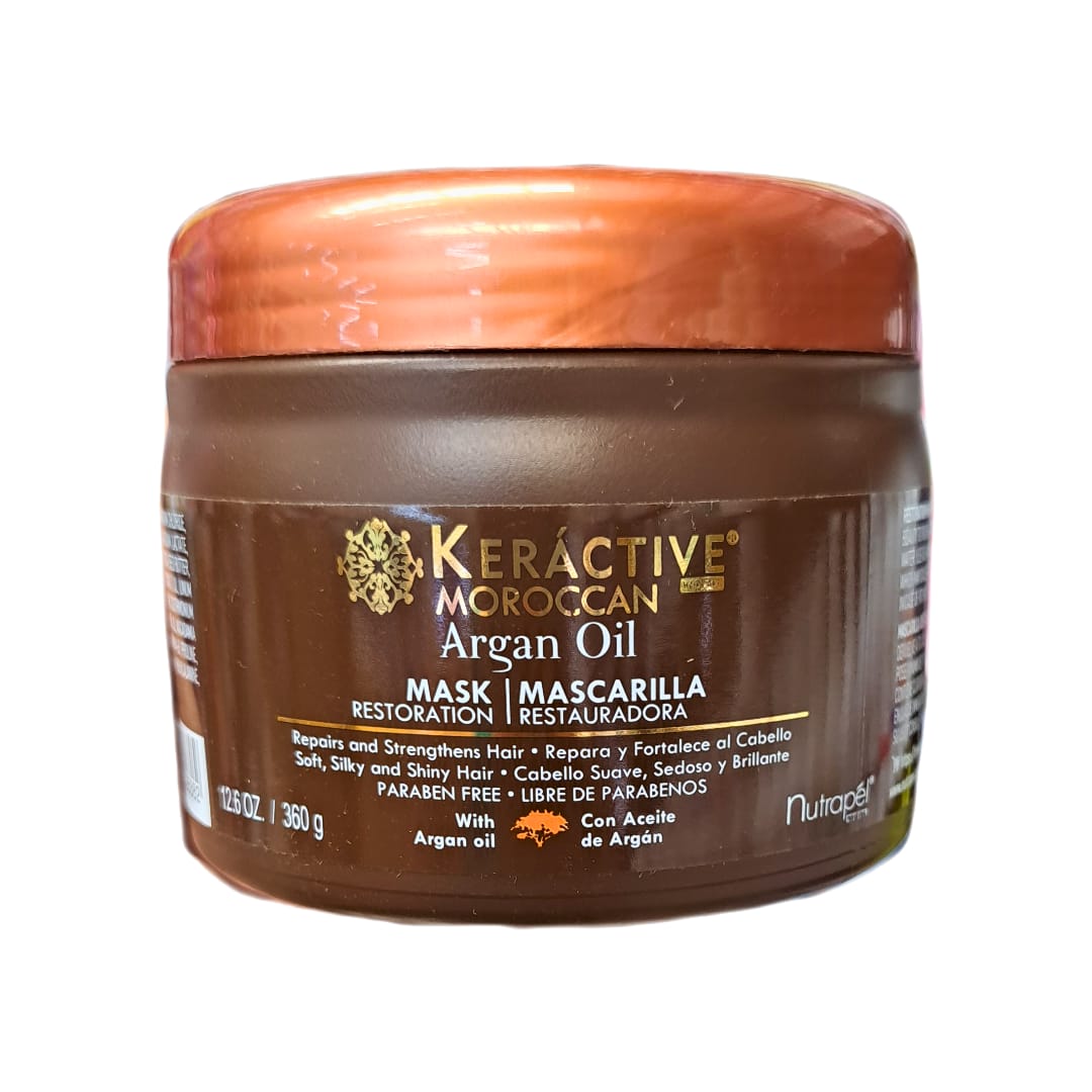 Keractive moroccan argan oil mascarilla 360g - Nutrapel