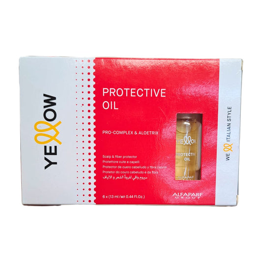 Ampolleta Protective oil 6pzas. - Yellow Professional