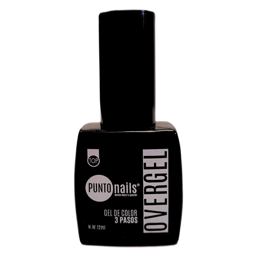 Overgel Top coat 12ml. - Puntos Nails