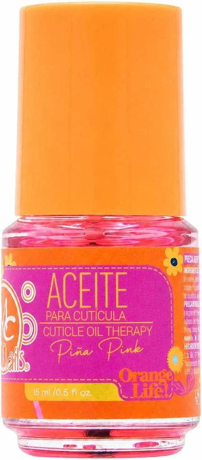 Aceite de Cutícula Orange Life PIÑA PINK 15 ml - MC