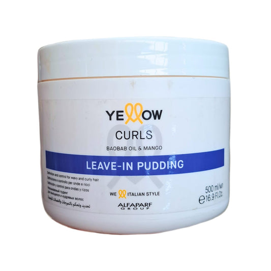 Curls Leave-in pudding 500ml - Yellow Professional