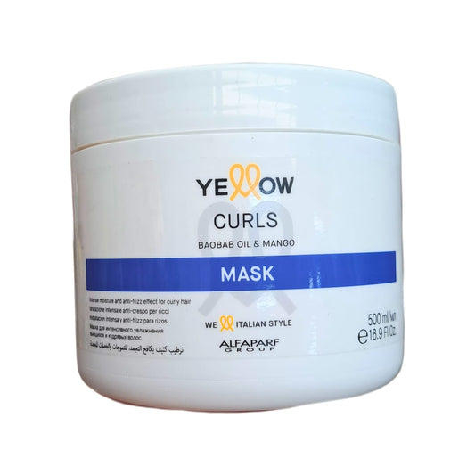 Curls mask 500ml - Yellow Professional