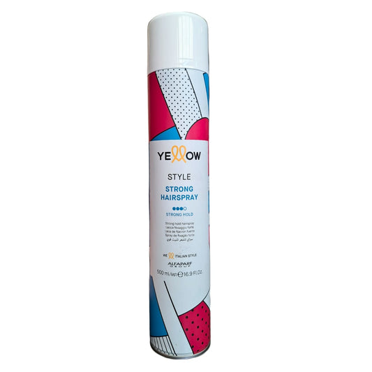 Style strong hairspray 500ml - Yellow Professional