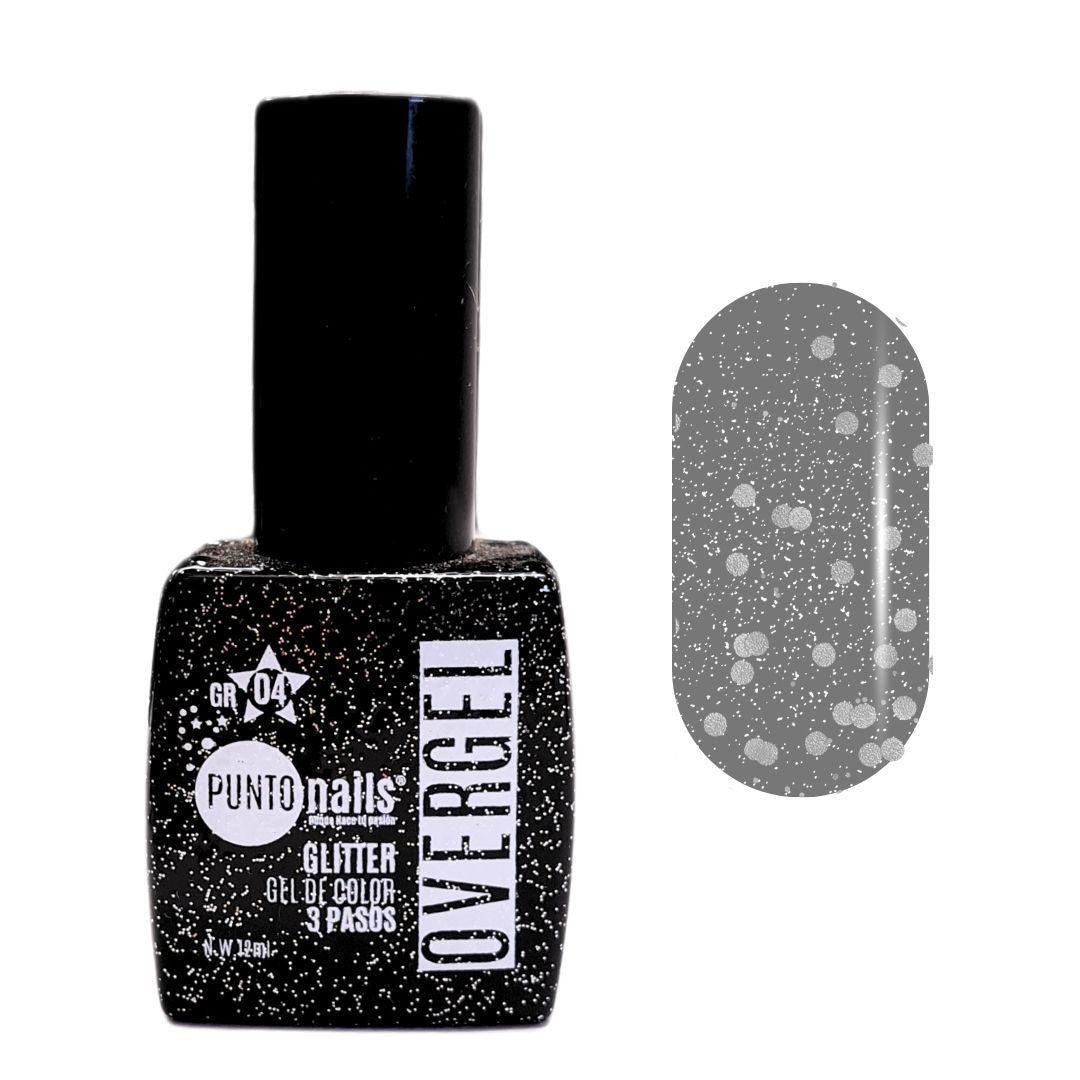 Gel de glitter - Punto Nails