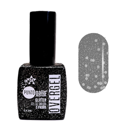 Gel de glitter - Punto Nails