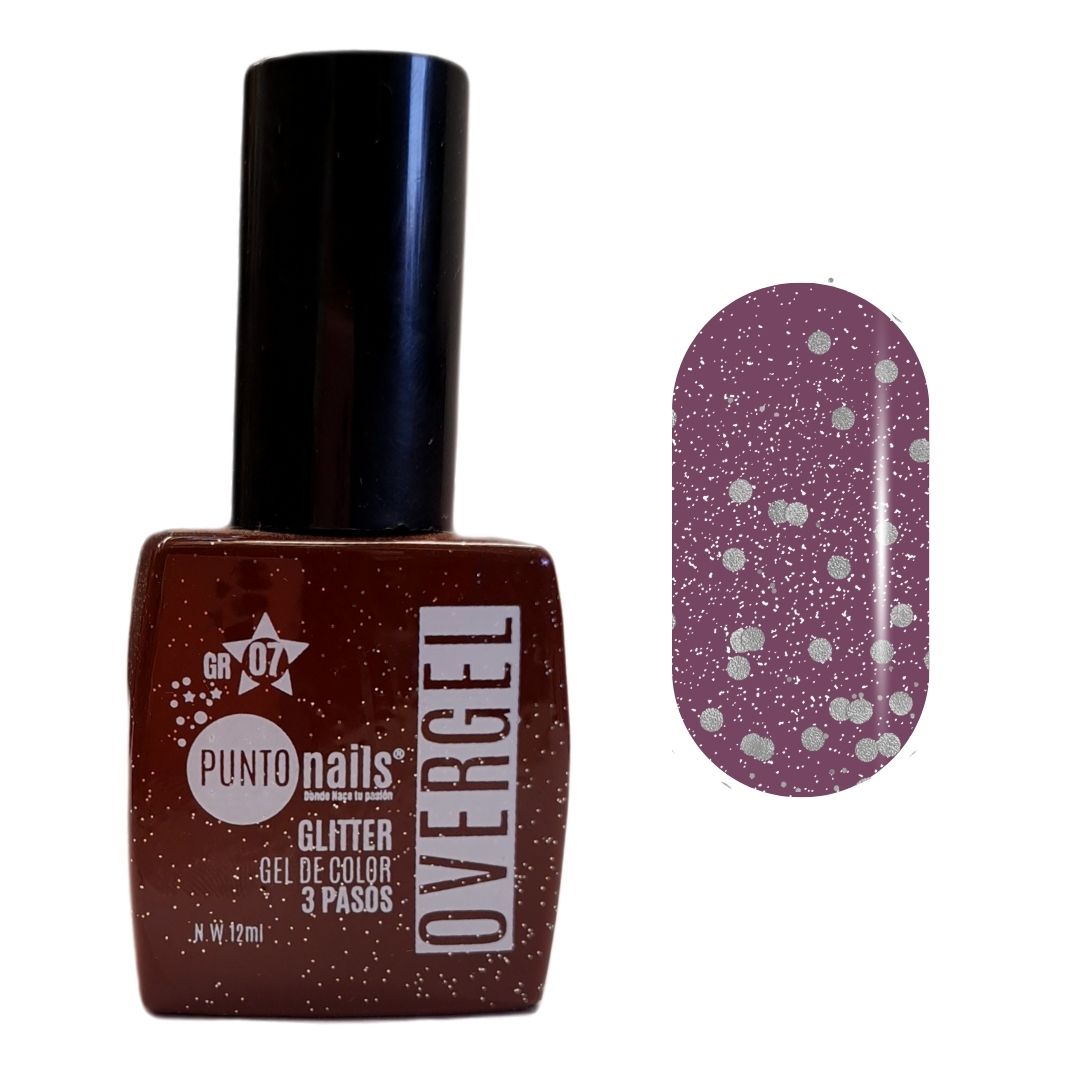 Gel de glitter - Punto Nails