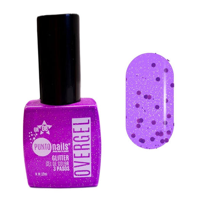 Gel de glitter - Punto Nails